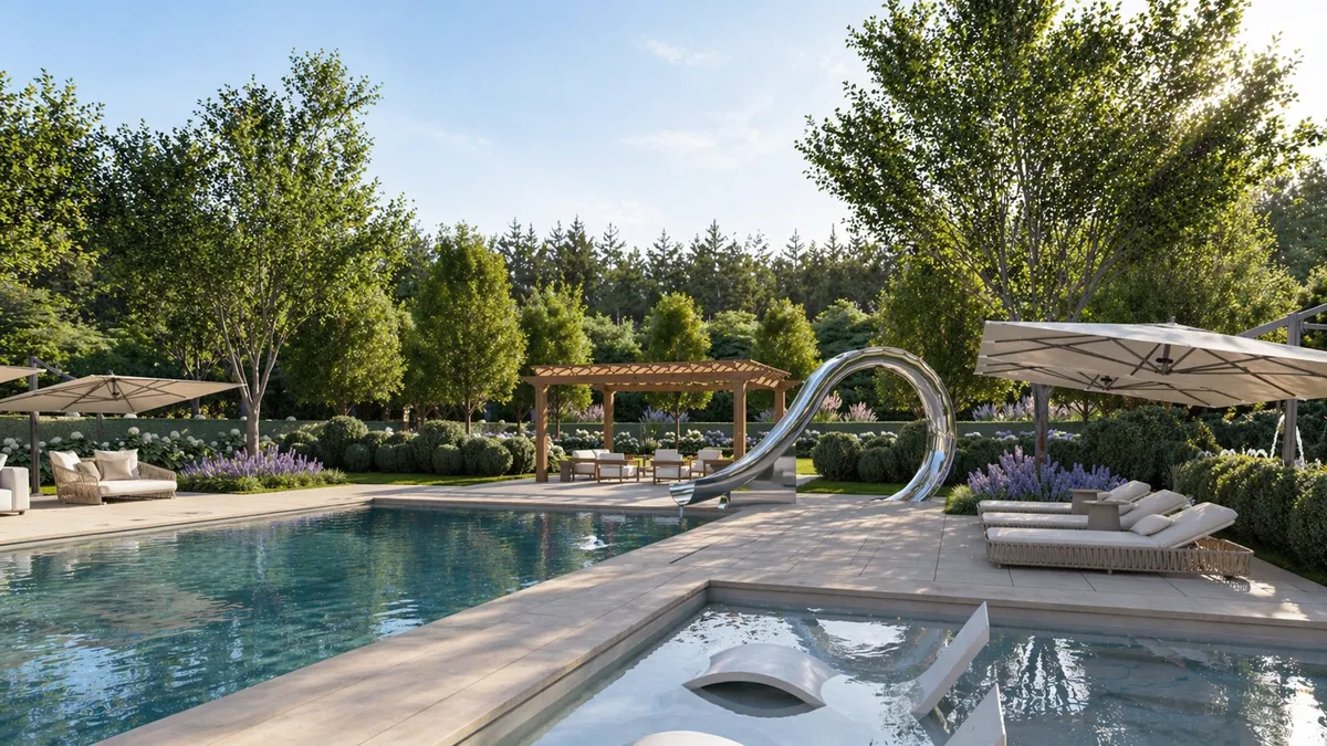 Private Residence in Jackson Township, NJ — landscape design in Jackson Township, NJ