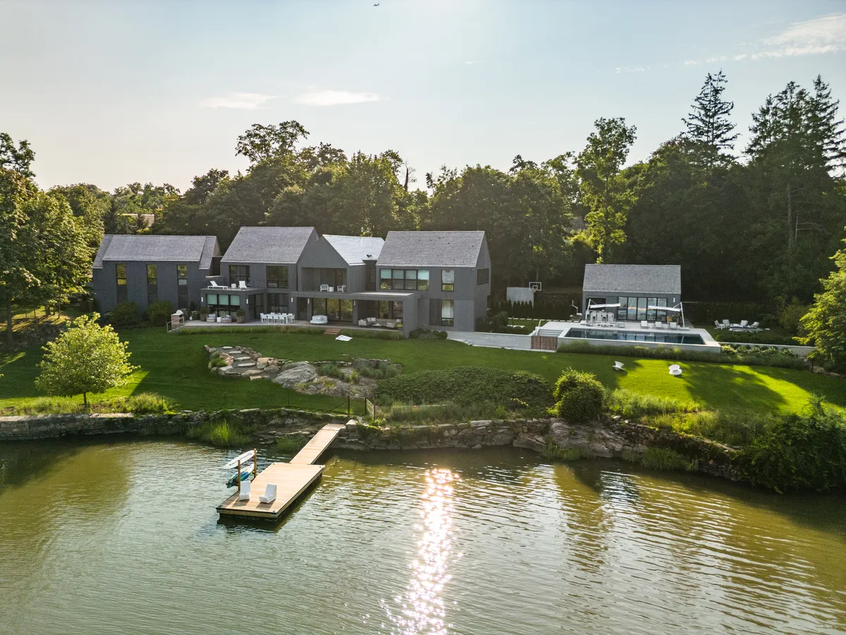 Private Residence in Rye, NY — landscape design in Rye, New York